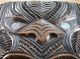 Vintage Maori Tiki Tribal Hand Carved Wooden Box - New Zealand Pacific Islands & Oceania photo 5