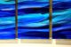 Modern Abstract Painting Metal Wall Art Home Decor - Oceanic Blue - Jon Allen Mid-Century Modernism photo 2