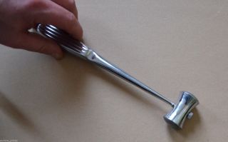 Vintage Surgical Bone Mallet Hammer Osteon From 1960`s Navy Surgeon Orthopedic photo