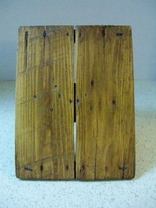 Antique Carpenters Pallet For Taping Putty - - Neat Old Piece photo