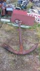 Antique 1600 - 1700s Sailing Ship Wooden Stock Salvaged Iron Anchor 850lbs,  Maine Anchors photo 1