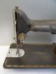 Antique Old Broken Metal Black Singer Af152089 Electric Cabinet Sewing Machine Sewing Machines photo 1