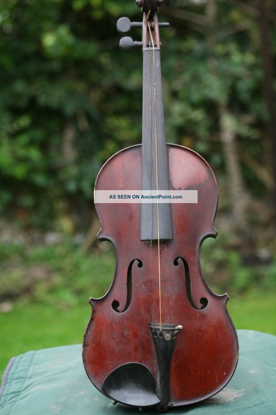 Interesting 19th C. Antique Michel - Ange Garini Violin Of French 
