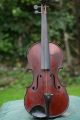 Interesting 19th C.  Antique Michel - Ange Garini Violin Of French Origin C1900 String photo 1