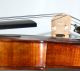 Fine German Antique Hopf Violin,  Built Around 1850 Rare Certificate String photo 7