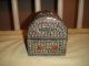 Suberb Middle Eastern Or India Silver Metal Trinket Box W/jewels - Seashells - Lqqk Middle East photo 3