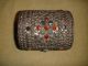 Suberb Middle Eastern Or India Silver Metal Trinket Box W/jewels - Seashells - Lqqk Middle East photo 5