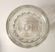 Old Antique Drugstore Pharmacy Pedestal Footed Square Glass Apothecary Candy Jar Bottles & Jars photo 6