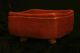 Rare Pre - Colombian Three - Footed Rectangular Red Bowl Latin American photo 9