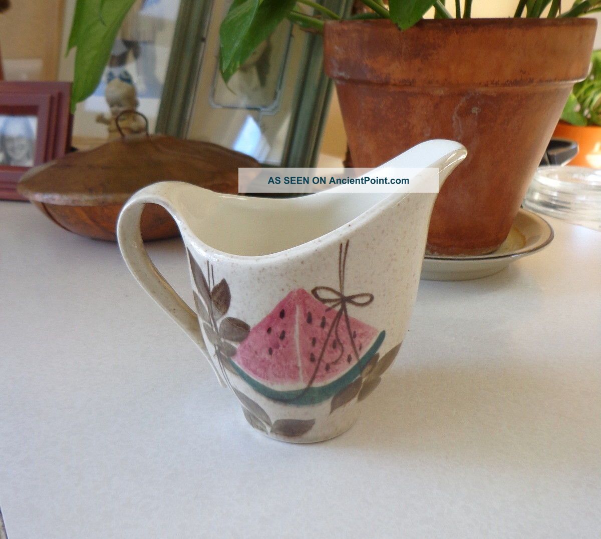 Mid - Century Modern 1960 Redwing Tampico Cream Pitcher Creamer Excellent Mid-Century Modernism photo