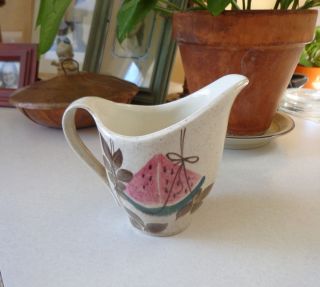 Mid - Century Modern 1960 Redwing Tampico Cream Pitcher Creamer Excellent photo
