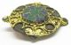 Large Anglo Scandinavian Cloisonne Disc Brooch C.  10th - 11th Century Ad British photo 1