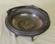 Antique Victorian Aesthetic Bird And Cattail Silverplate Brides Bridal Basket Baskets photo 8