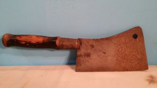 Excellent Antique Meat Cleaver 12 1/4 