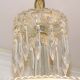 549 Vintage 30s Ceiling Light Lamp Fixture Glass Chandelier Re - Wired Sunflower Chandeliers, Fixtures, Sconces photo 9