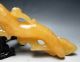 9.  25  Height - Chinese 100% Natural Yellow Jade Hand - Carved Lingzhi & Ruyi Other photo 5