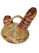 Pre - Columbian Pottery - Double Spout And Brdige Vessel - Larco Museum Replica Latin American photo 2