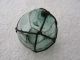 (1034) 2.  25 Inch Marked W/backward 2 Net Japanese Glass Float Ball Buoy Bouy Fishing Nets & Floats photo 1