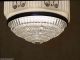 276 Vintage 30 ' S Art Deco Ceiling Lamp Light Fixture Glass Shade Chandeliers, Fixtures, Sconces photo 2