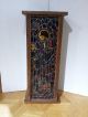 Antique Stained Glass Leaded Window Made As A Lighted Shadow Box 1900-1940 photo 1