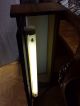 Antique Stained Glass Leaded Window Made As A Lighted Shadow Box 1900-1940 photo 6