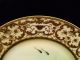 Exquisite & Rare Signed Nippon Gilt & Hand Painted Fish Plate - Circa 1900 Plates & Chargers photo 3