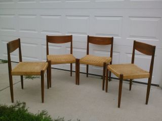 Mid - Century Modern Dining Chairs photo