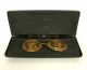 Antique Victorian Era Cloak Cape Buckle Clasps Toggle Brass Roman Soldiers 1800s Buttons photo 7