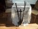 Vintage Antique Fireplace Tool Set Mission Arts Crafts Heavy Iron Metal Fireplaces & Mantels photo 9