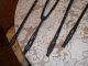Vintage Antique Fireplace Tool Set Mission Arts Crafts Heavy Iron Metal Fireplaces & Mantels photo 4