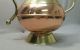 Vintage Micap Belgium Pitcher Solid Copper & Brass Ceremonial Decorative Service Other photo 4