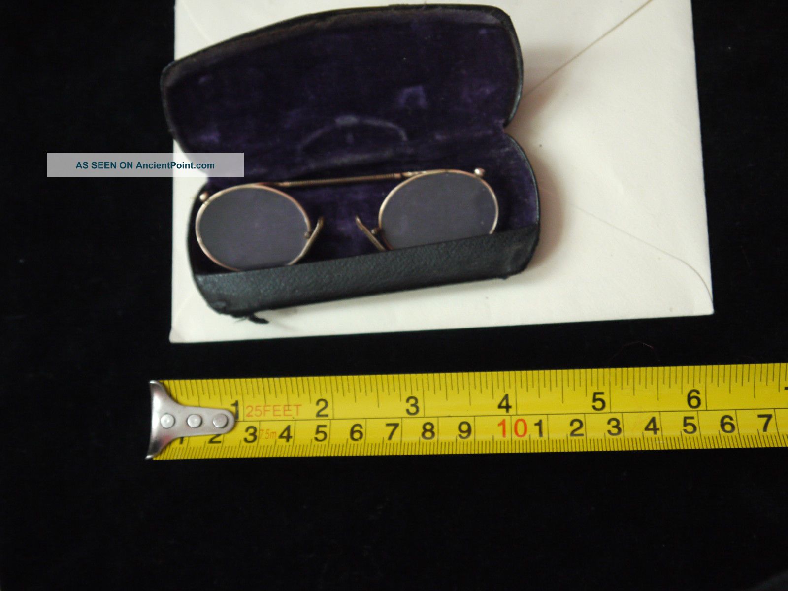 Antique Spectacles Pince Nez,  Lorgnette With Case Other photo