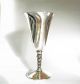Silver Goblet Fb Rogers 1960 ' S Engraved Hunt Club Trophy Detail Stem Cups & Goblets photo 1