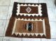 Antique Hand Made Wool Native American Indian Carpet Native American photo 1