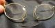 Rare 1889 - 1911 American Optical Pince Nez Eye Glasses 10k Gold Filled W Case Optical photo 4
