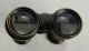 19thc Lemaire Field Glasses Small Binoculars Black Toned Brass Paris Hunting Optical photo 2