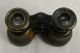 19thc Lemaire Field Glasses Small Binoculars Black Toned Brass Paris Hunting Optical photo 3