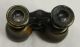 19thc Lemaire Field Glasses Small Binoculars Black Toned Brass Paris Hunting Optical photo 4