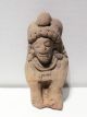 Pre Columbian Ecuador Pottery Seated Female Figure Jamacoaque Authentic The Americas photo 1