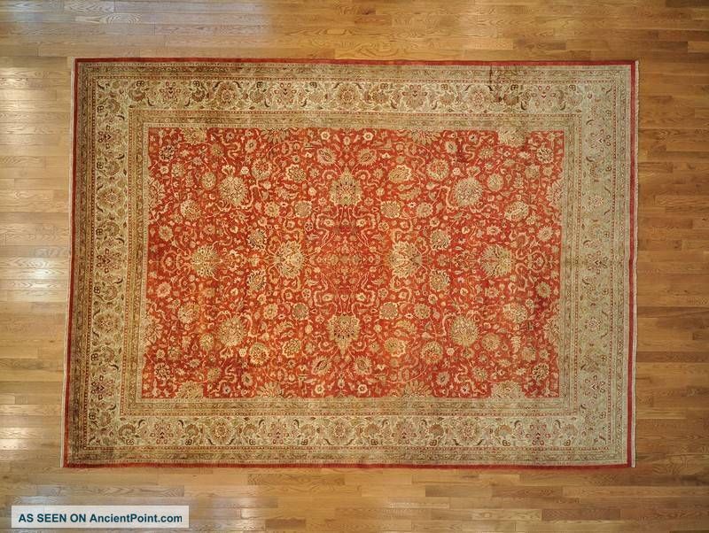 Area Rug,  10 ' X 14 ' Hand Knotted Fine Pak Persian 300 Kpsi Rug Rb8724 Near Eastern photo