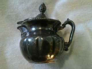 Gorgeous - Must See - Antique Derby Silver Plate Co.  Lidded Pitcher photo