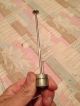 Antique Medicine,  Pharmacy Apothecary Syringe Plunger All Metal Made Gdr Other photo 2