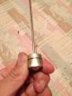 Antique Medicine,  Pharmacy Apothecary Syringe Plunger All Metal Made Gdr Other photo 3