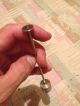 Antique Medicine,  Pharmacy Apothecary Syringe Plunger All Metal Made Gdr Other photo 4