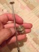 Antique Medicine,  Pharmacy Apothecary Syringe Plunger All Metal Made Gdr Other photo 6
