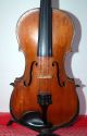 Rare Fine Antique 4/4 Master Violin - Maggini - 4 Corner Blocks - String photo 1