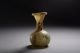 Ancient Roman Green Glass Ribbed Flask / Toilette Bottle - 2nd Century Ad Roman photo 2