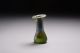 Ancient Roman Heavy Glass Spool Unguentarium Bottle - 2nd Century Ad Roman photo 1