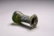 Ancient Roman Heavy Glass Spool Unguentarium Bottle - 2nd Century Ad Roman photo 5
