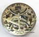 Brass Electroplated Sundial Compass For Finding Time Using Sun Location Compasses photo 2